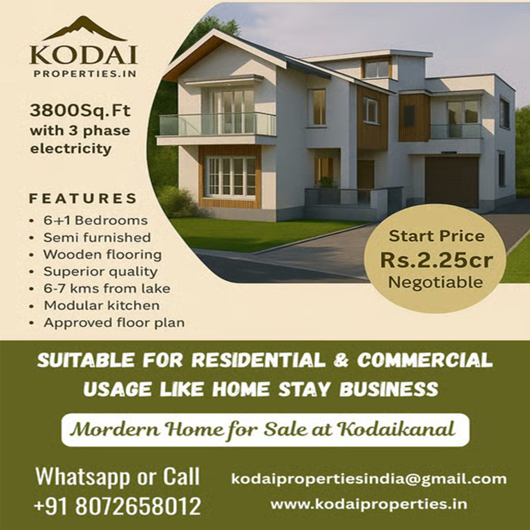 kodaikanal property